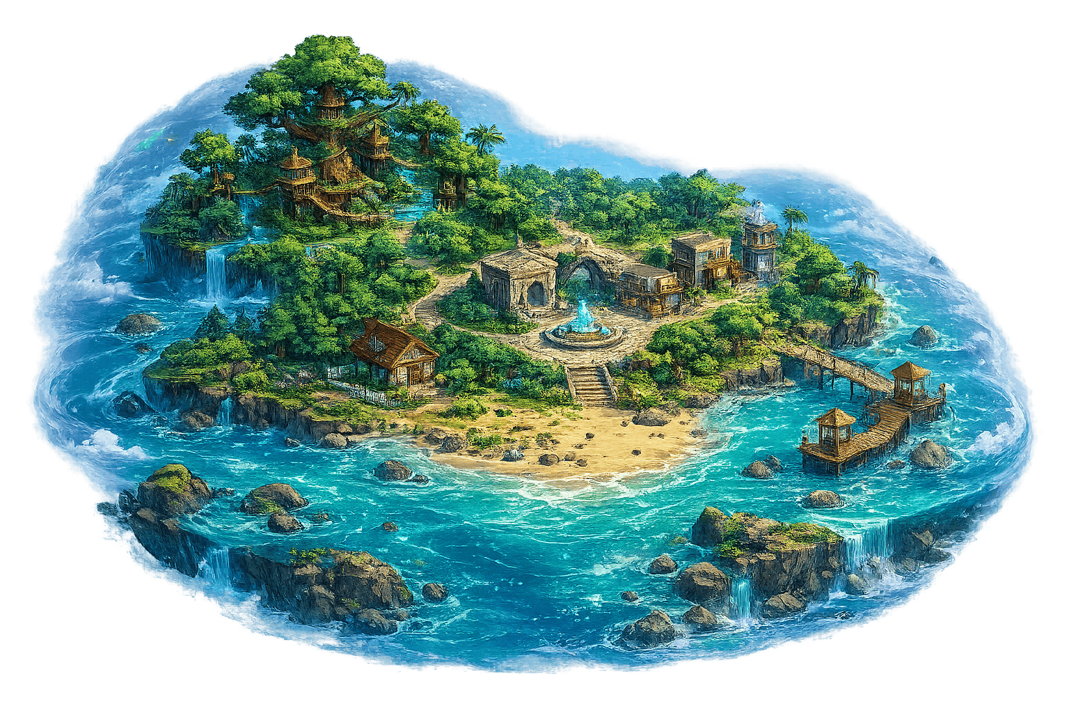 Floating islands
