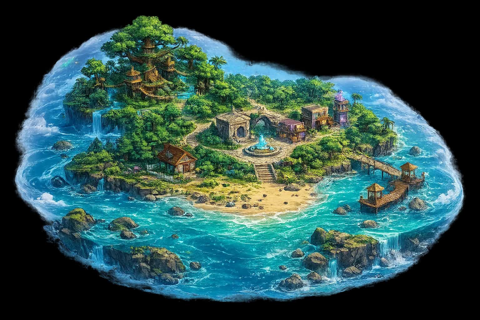 Floating islands