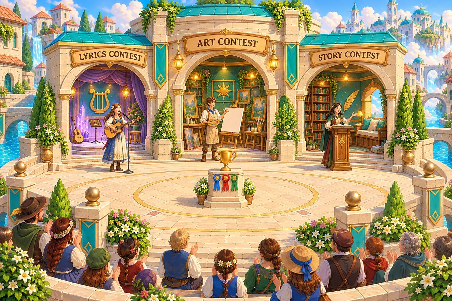 Contest feature artwork.