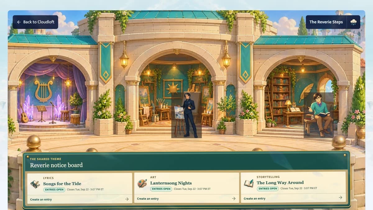More ways to play interface in Sensipets