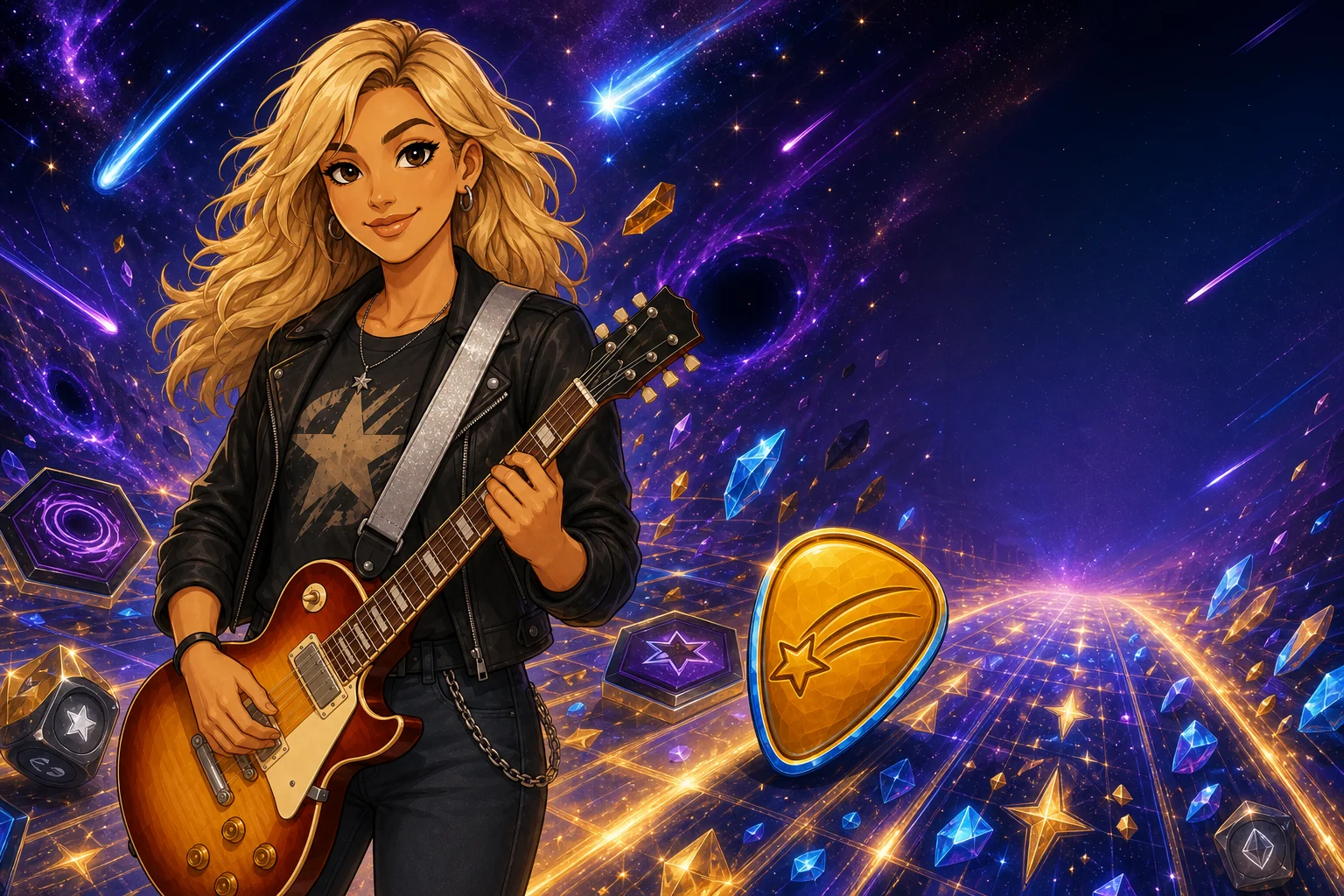 Starfall Run arcade preview