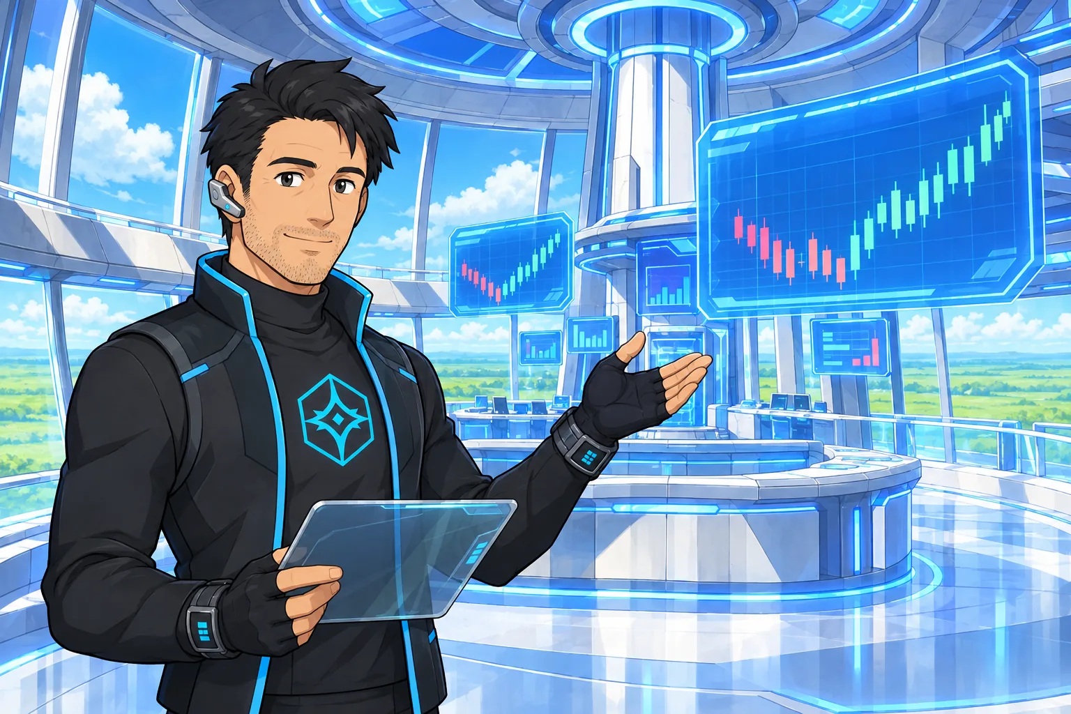 Marc reporting from the exchange floor